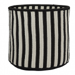 Colonial Mills Basket Baja Stripe Basket Black Round