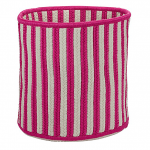 Colonial Mills Basket Baja Stripe Basket Magenta Round