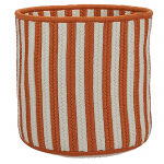 Colonial Mills Basket Baja Stripe Basket Orange Round