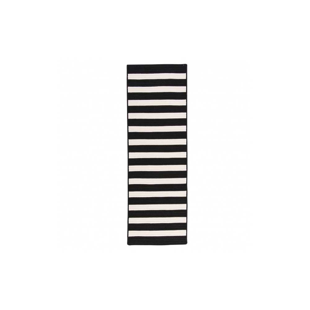 Colonial Mills Rug Bayamo Runner Black Runner (Rectangle) Colonial Mills Rug Bayamo Runner Black Runner (Rectangle)