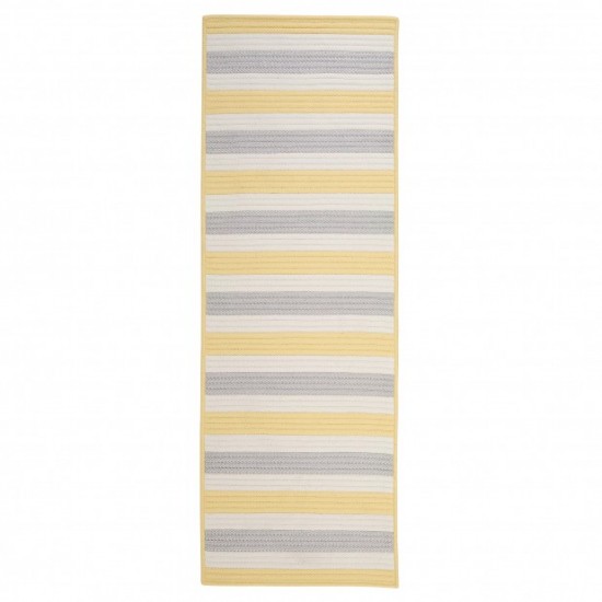 Colonial Mills Rug Bayamo Runner Yellow Runner (Rectangle)