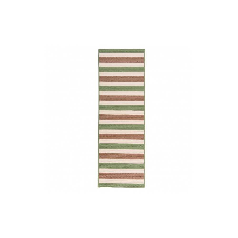 Colonial Mills Rug Bayamo Runner Green Runner (Rectangle)