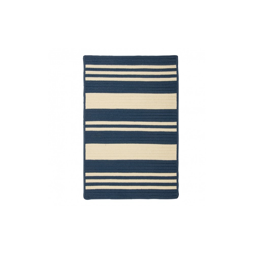 Colonial Mills Rug Bayou Blue Rectangular