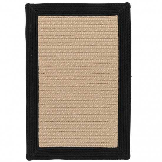 Colonial Mills Rug Bayswater Black Rectangle