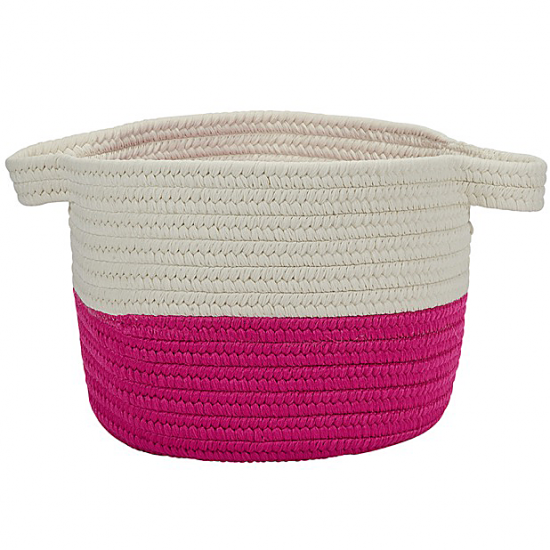 Colonial Mills Basket Beach Bum Basket Magenta Round