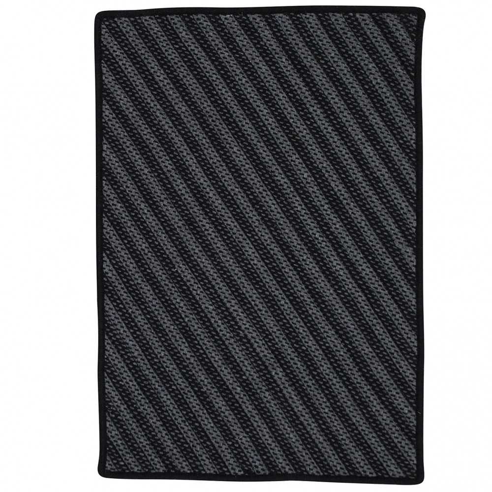 Colonial Mills Rug Blue Hill Black Rectangle