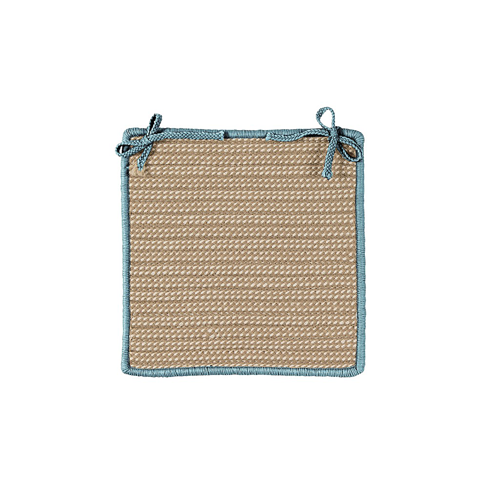 Colonial Mills Chair Pad Boat House Light Blue Chair Pad