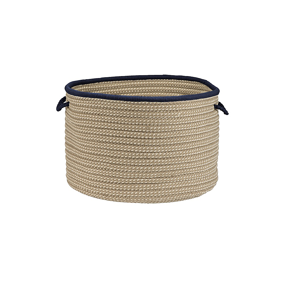 Colonial Mills Basket Boat House Navy Round Colonial Mills Basket Boat House Navy Round