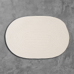 Colonial Mills Rug Boca Raton White Oval