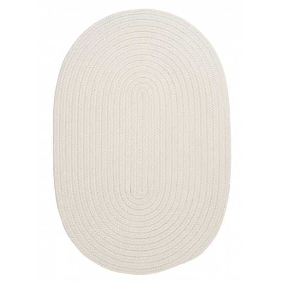 Colonial Mills Rug Boca Raton White Runner (Oval)