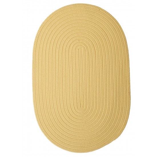 Colonial Mills Rug Boca Raton Pale Banana Round