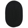 Colonial Mills Rug Boca Raton Black Round