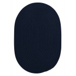 Colonial Mills Rug Boca Raton Navy Runner (Oval)