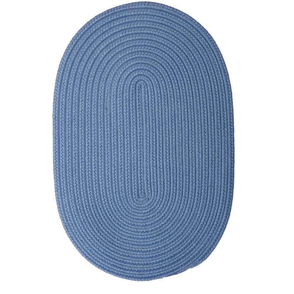 Colonial Mills Rug Boca Raton Blue Ice Runner (Oval)