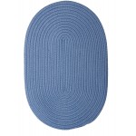 Colonial Mills Rug Boca Raton Blue Ice Runner (Oval)