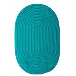 Colonial Mills Rug Boca Raton Turquoise Runner (Oval)