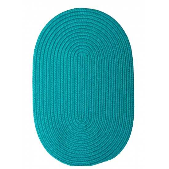 Colonial Mills Rug Boca Raton Turquoise Runner (Oval)