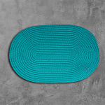 Colonial Mills Rug Boca Raton Turquoise Runner (Oval)