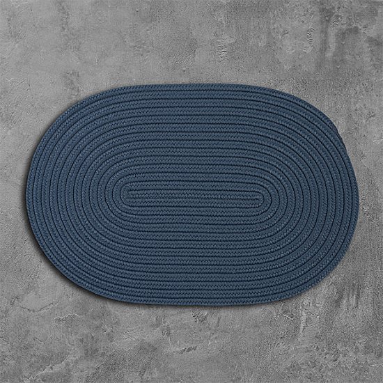 Colonial Mills Rug Boca Raton Lake Blue Runner (Oval)