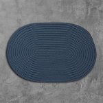 Colonial Mills Rug Boca Raton Lake Blue Runner (Oval)