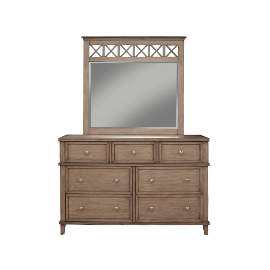 Potter 7 Drawer Dresser, French Truffle