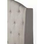 Ava Standard King Tufted Upholstered Bed, Diver/Soap
