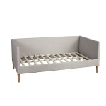 Britney Day Bed, Light Grey Linen