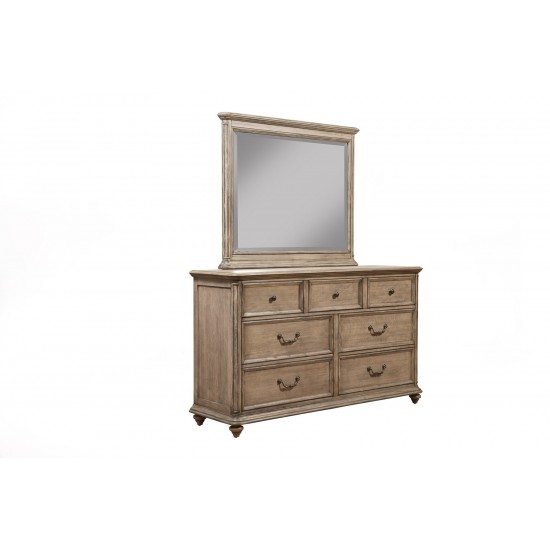 Melbourne 7 Drawer Dresser, French Truffle