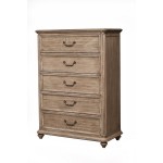 Melbourne 5 Drawer Chest, French Truffle