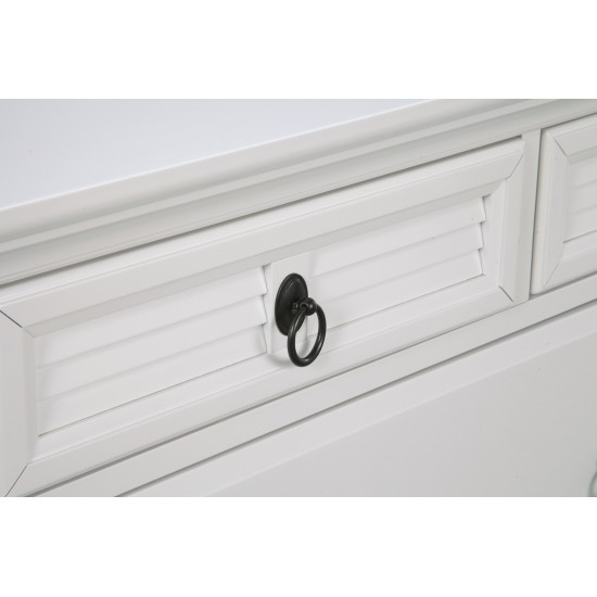 Winchester 7 Drawer Dresser, White