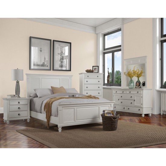 Winchester 7 Drawer Dresser, White