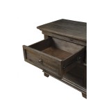 Newberry 2 Drawer Nightstand, Salvaged Grey