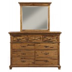 St. James Mirror, Salvaged Brown
