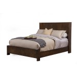 Austin Standard King Shelter Panel Bed, Chestnut