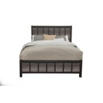 Monarch Queen Panel Bed, Chestnut