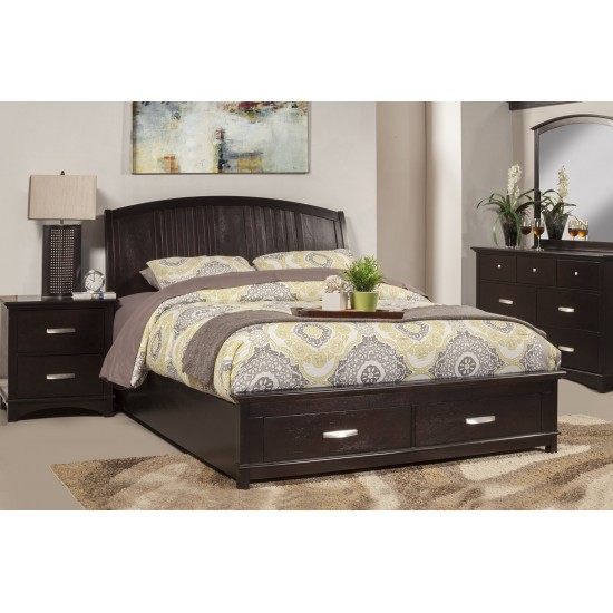 Madison 6 Drawer TV Media Chest, Dark Espresso