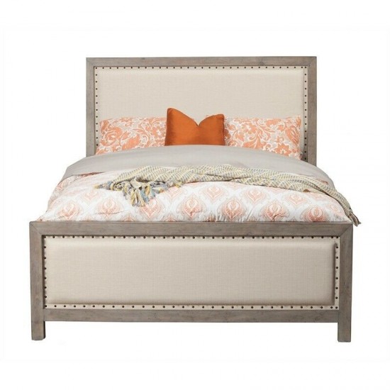 Classic Queen Bed, Gray