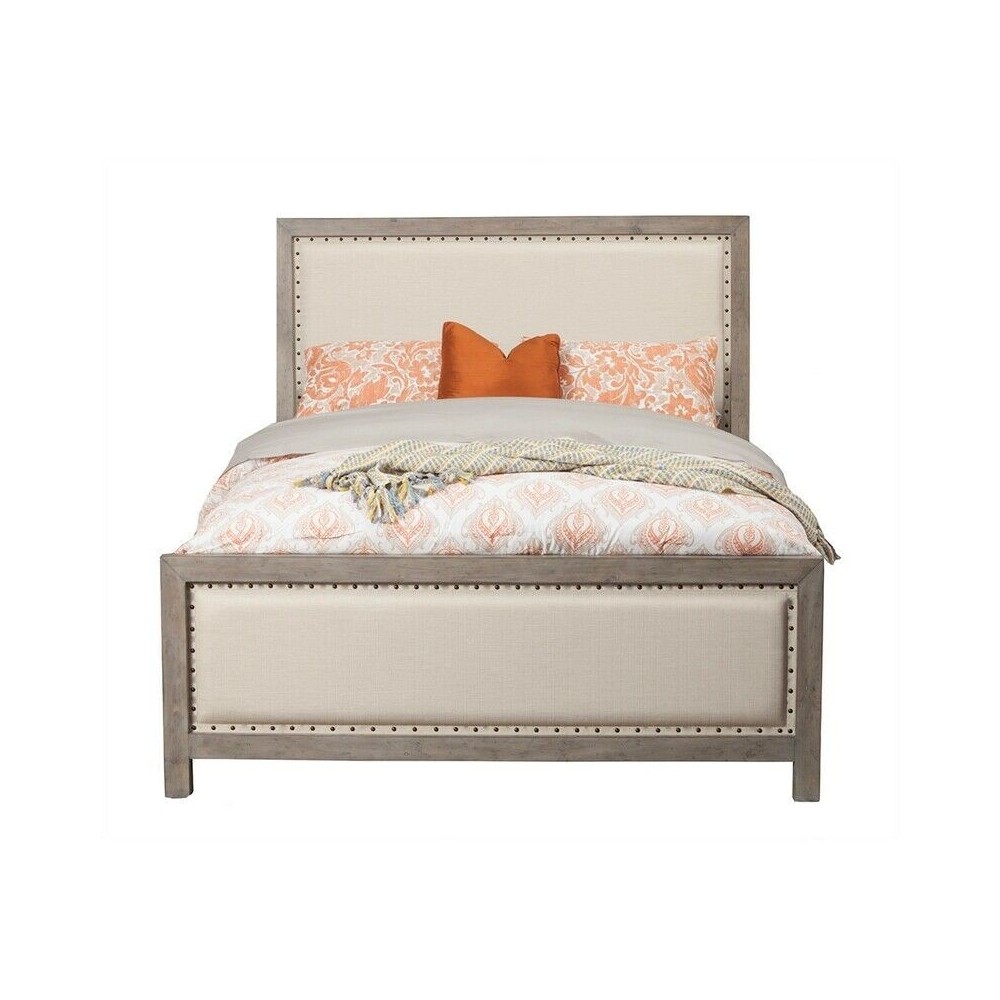 Classic Queen Bed, Gray