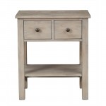 Classic Nightstand, Gray