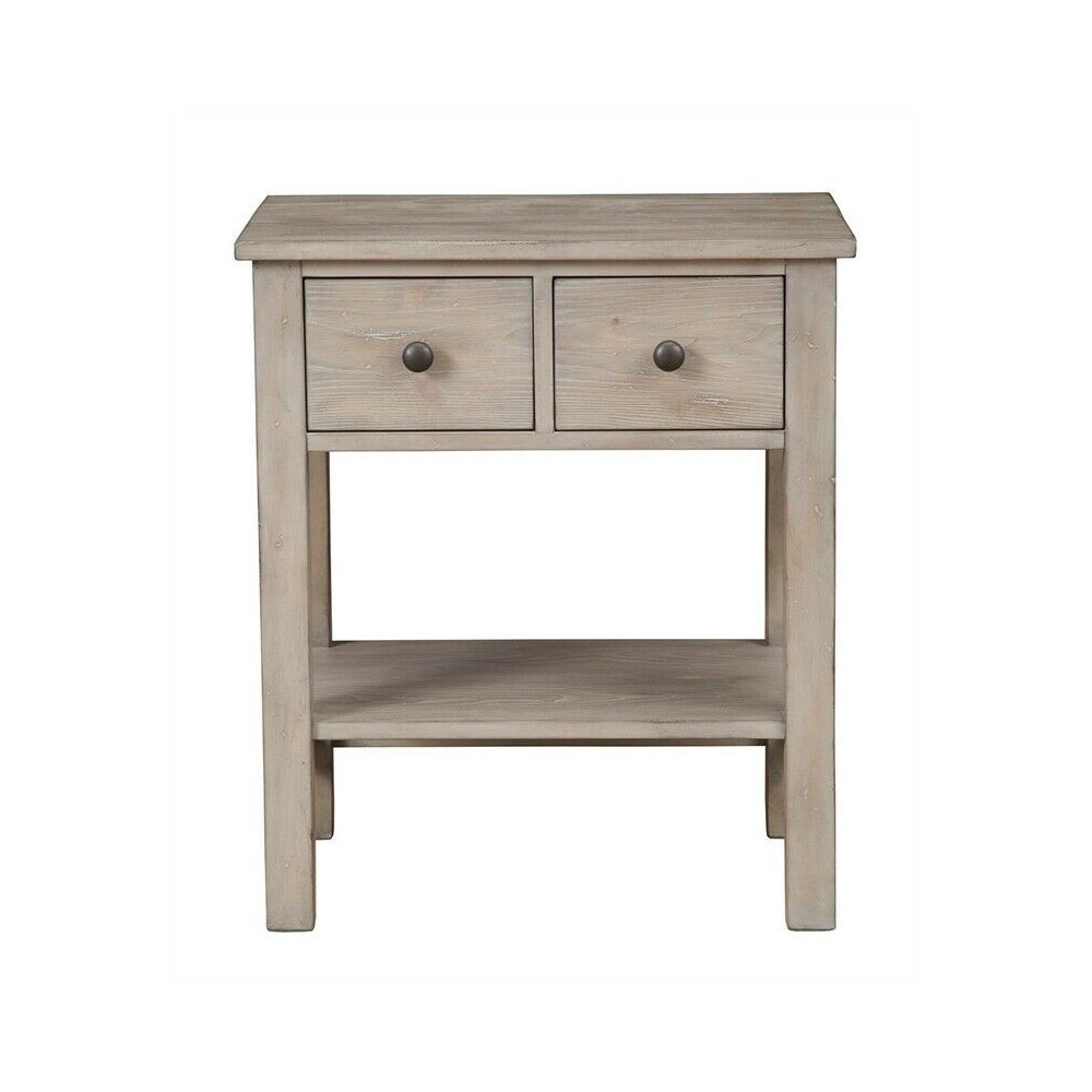 Classic Nightstand, Gray