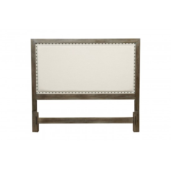 Classic Standard King Headboard, Gray