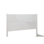 Tranquility Full Panel Bed, White