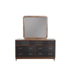 Belham Mirror, Dark Walnut