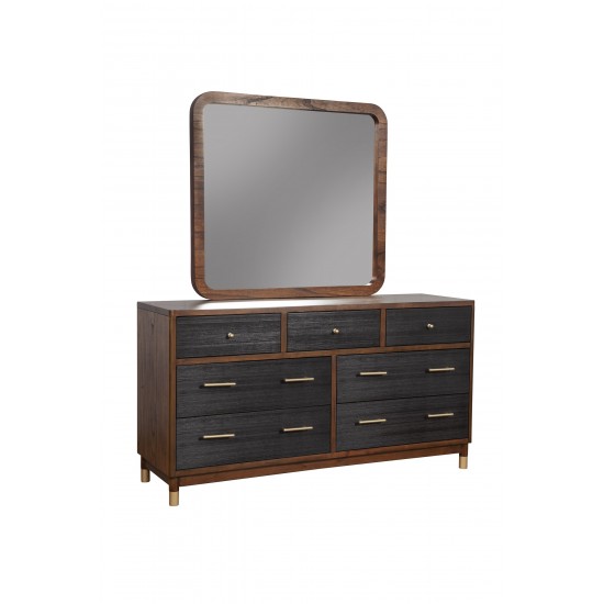 Belham Mirror, Dark Walnut