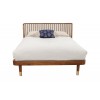 Belham California King Platform Bed, Dark Walnut