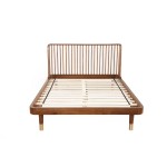 Belham Full Platform Bed, Dark Walnut