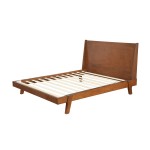 Dakota Queen Platform Bed, Acorn