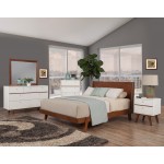 Dakota Queen Platform Bed, Acorn