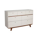 Dakota 7 Drawer Dresser, Acorn