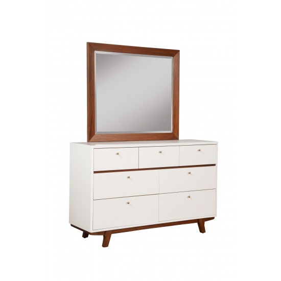 Dakota 7 Drawer Dresser, Acorn